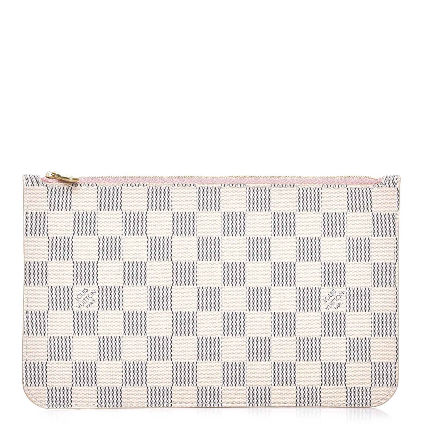 Damier Azur Neverfull MM GM Pochette Rose Ballerine
