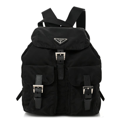 Prada Tessuto Nylon Vela Small Backpack Black 1 of 10