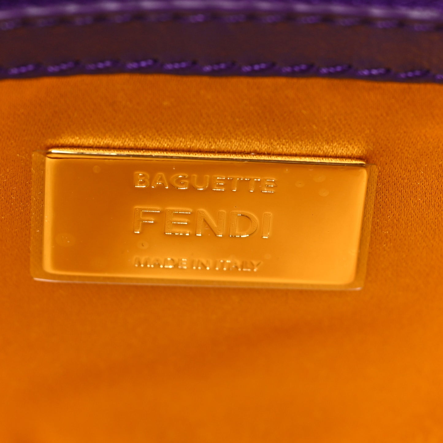 Sequin Paillettes Shiny Nappa Sex and the City Baguette Viola Purple Rain