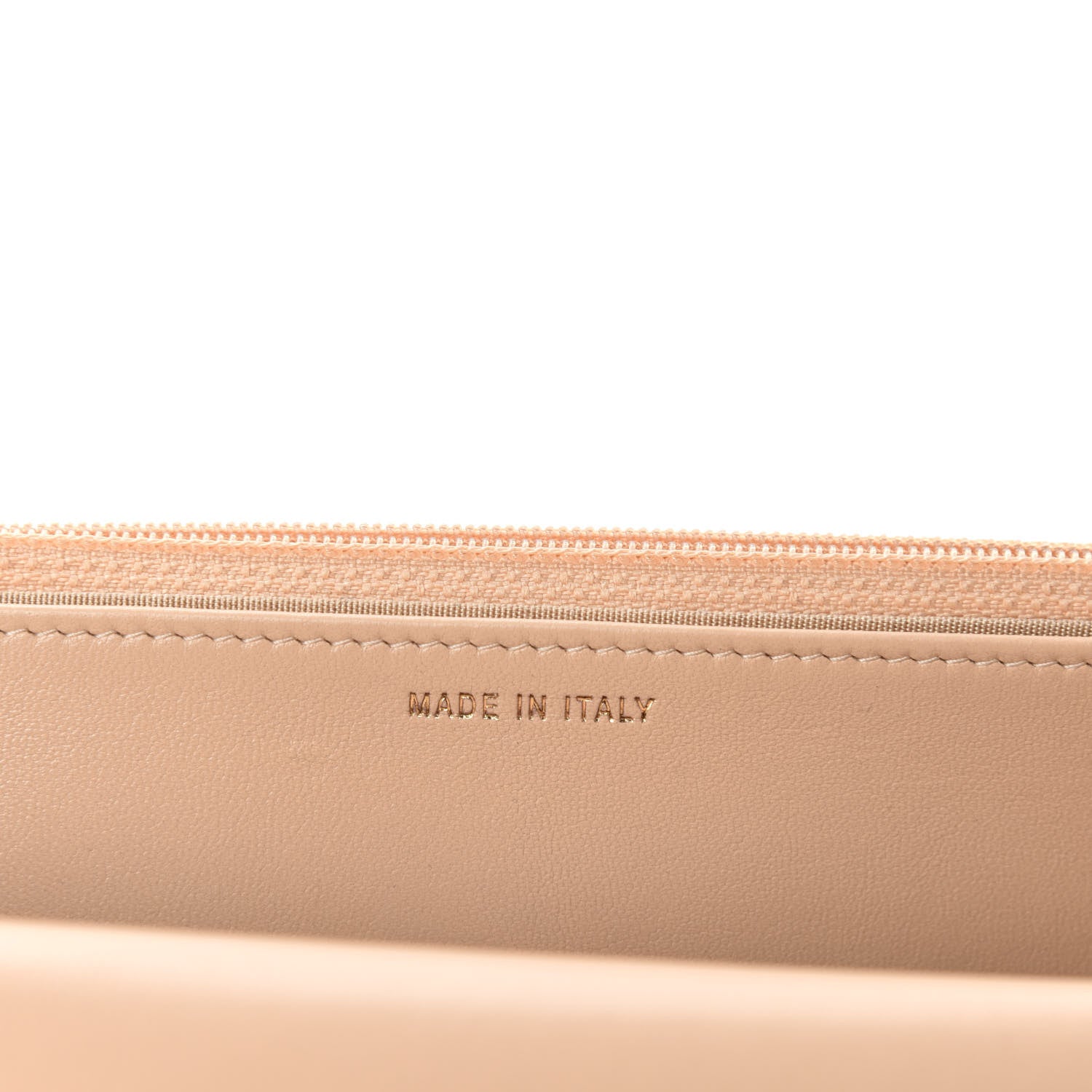 Chanel Lambskin Quilted Trendy CC Wallet On Chain WOC Beige 12 of 16