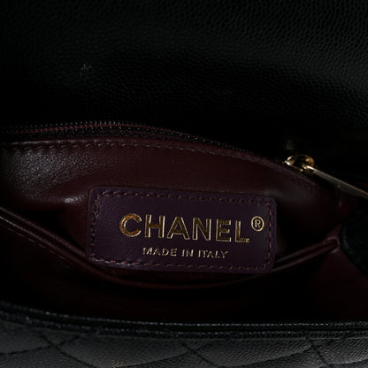 Chanel Caviar Quilted Extra Mini Coco Handle Flap Black 6 of 11