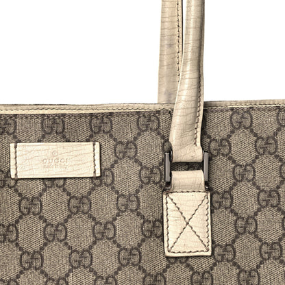 Gucci GG Plus Monogram Vertical Tote Off White 11 of 20