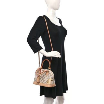 Louis Vuitton Damier Azur Nautical Alma BB 2 of 8