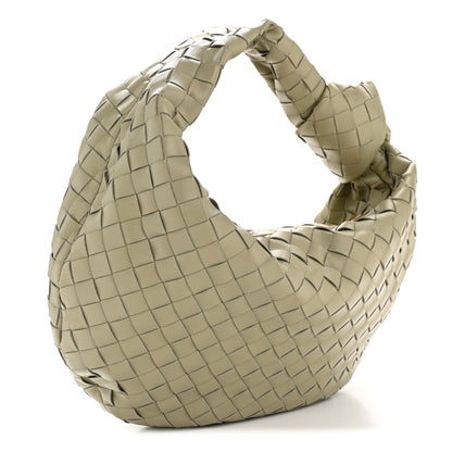 Bottega Veneta Nappa Intrecciato Teen Jodie Hobo Travertine 2 of 11
