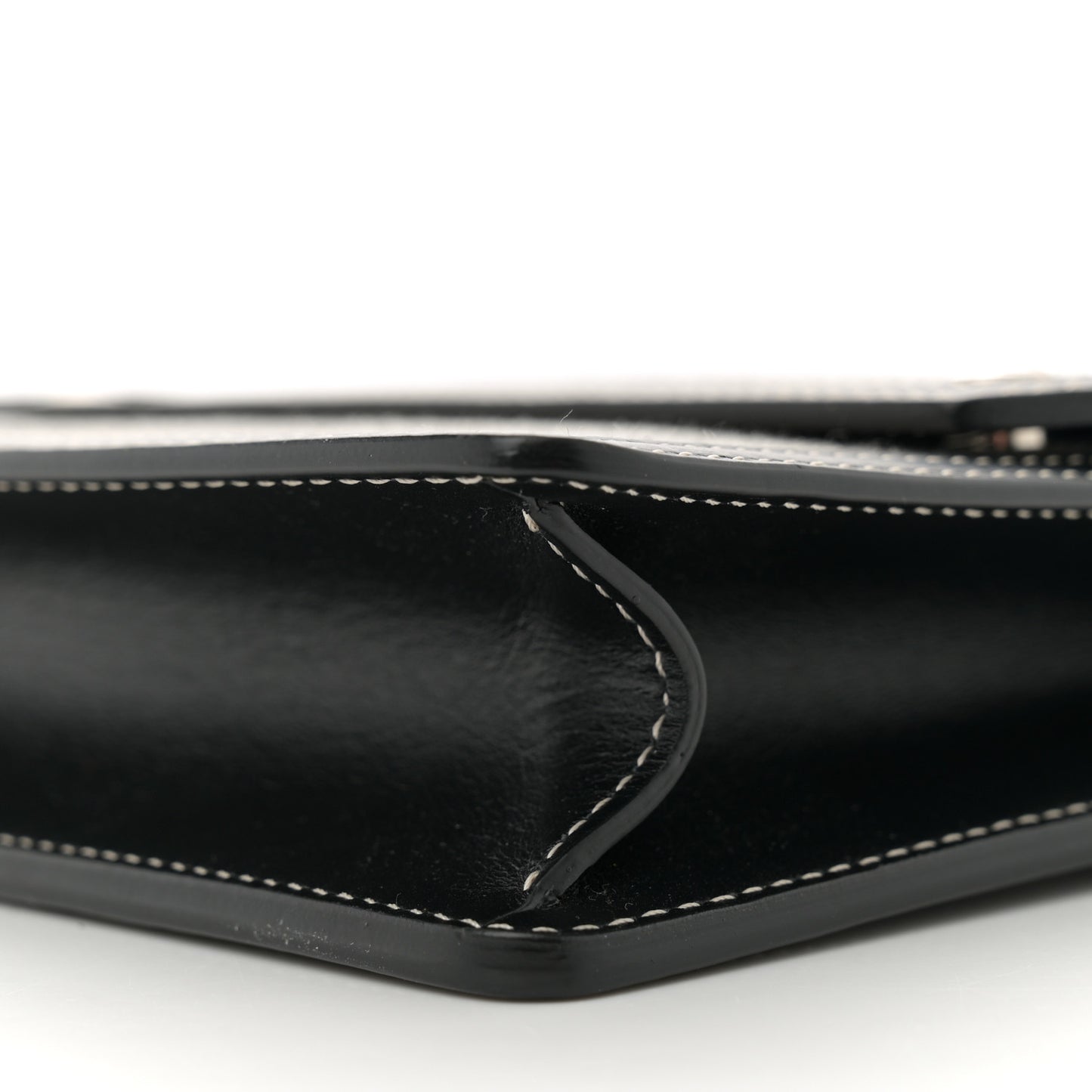 Cotton Canvas Horseferry Print Crossbody Black