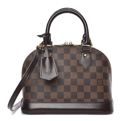Louis Vuitton Damier Ebene Alma BB 1 of 10