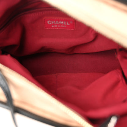 Chanel Aged Calfskin Quilted Medium Gabrielle Hobo Beige Black 5 of 13