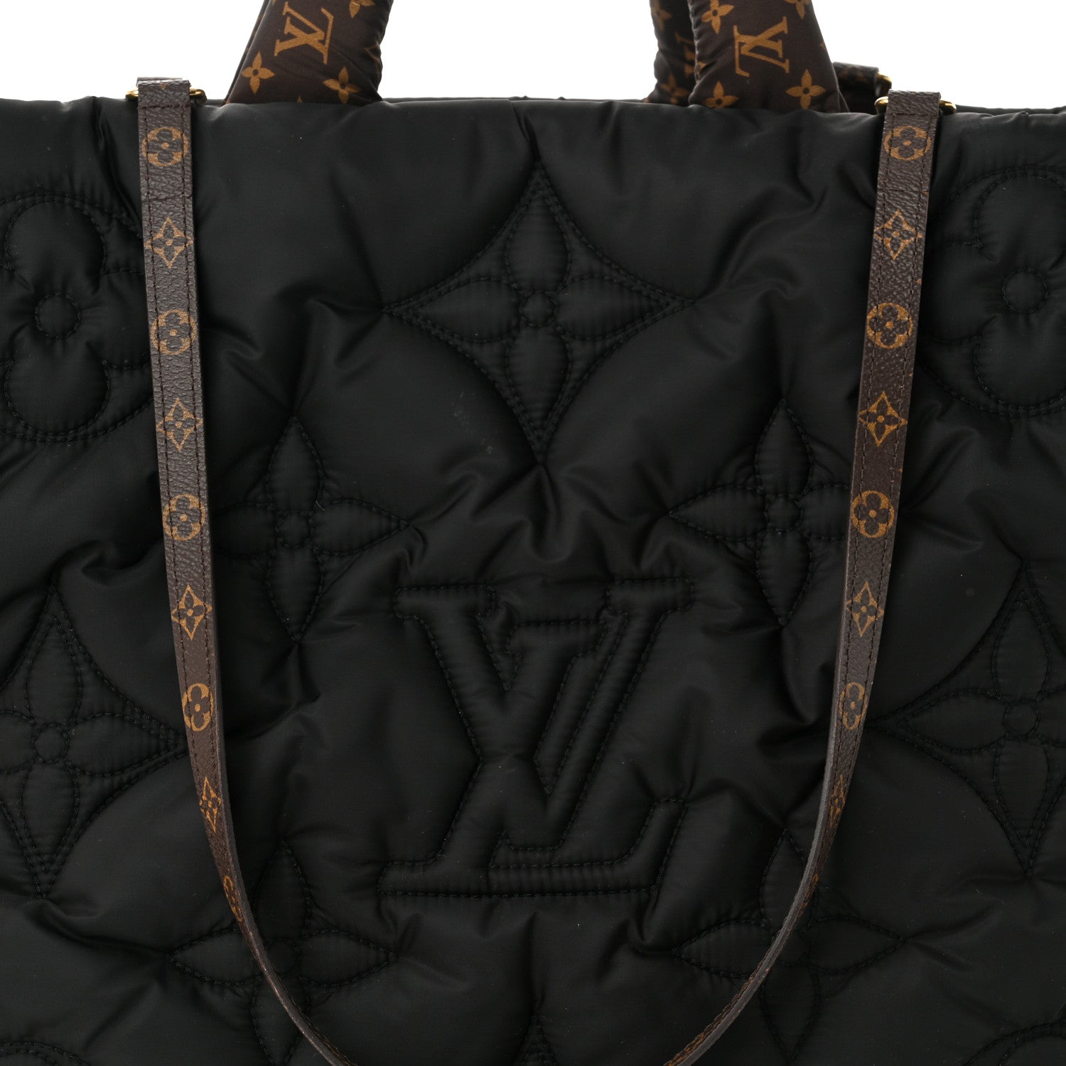Louis Vuitton Econyl Monogram Pillow Giant Onthego GM Black 7 of 10