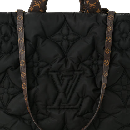 Louis Vuitton Econyl Monogram Pillow Giant Onthego GM Black 7 of 10
