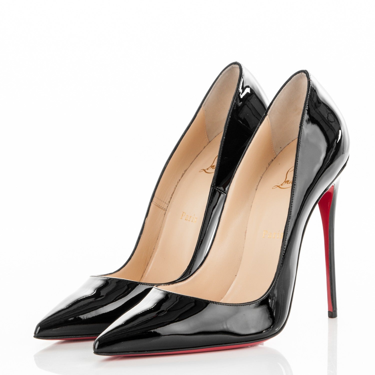 Christian Louboutin Patent So Kate 120 Pumps 41.5 Black 3 of 6