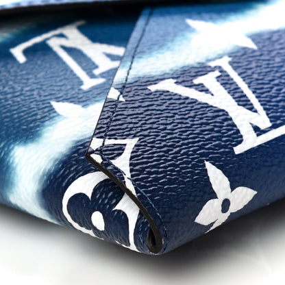 Louis Vuitton Monogram Escale Medium Kirigami Pochette Insert Blue 8 of 10