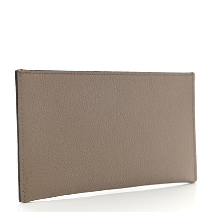 Louis Vuitton Calfskin Felicie Chain Wallet Card Holder Insert Tourterelle 3 of 6