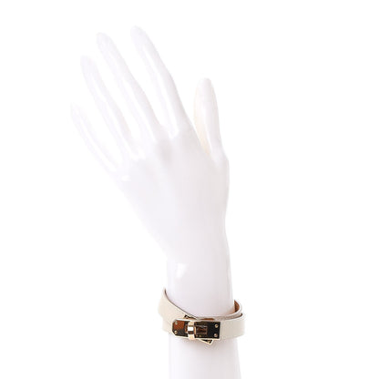 Hermes Swift Kelly Double Tour Bracelet S Craie 2 of 8