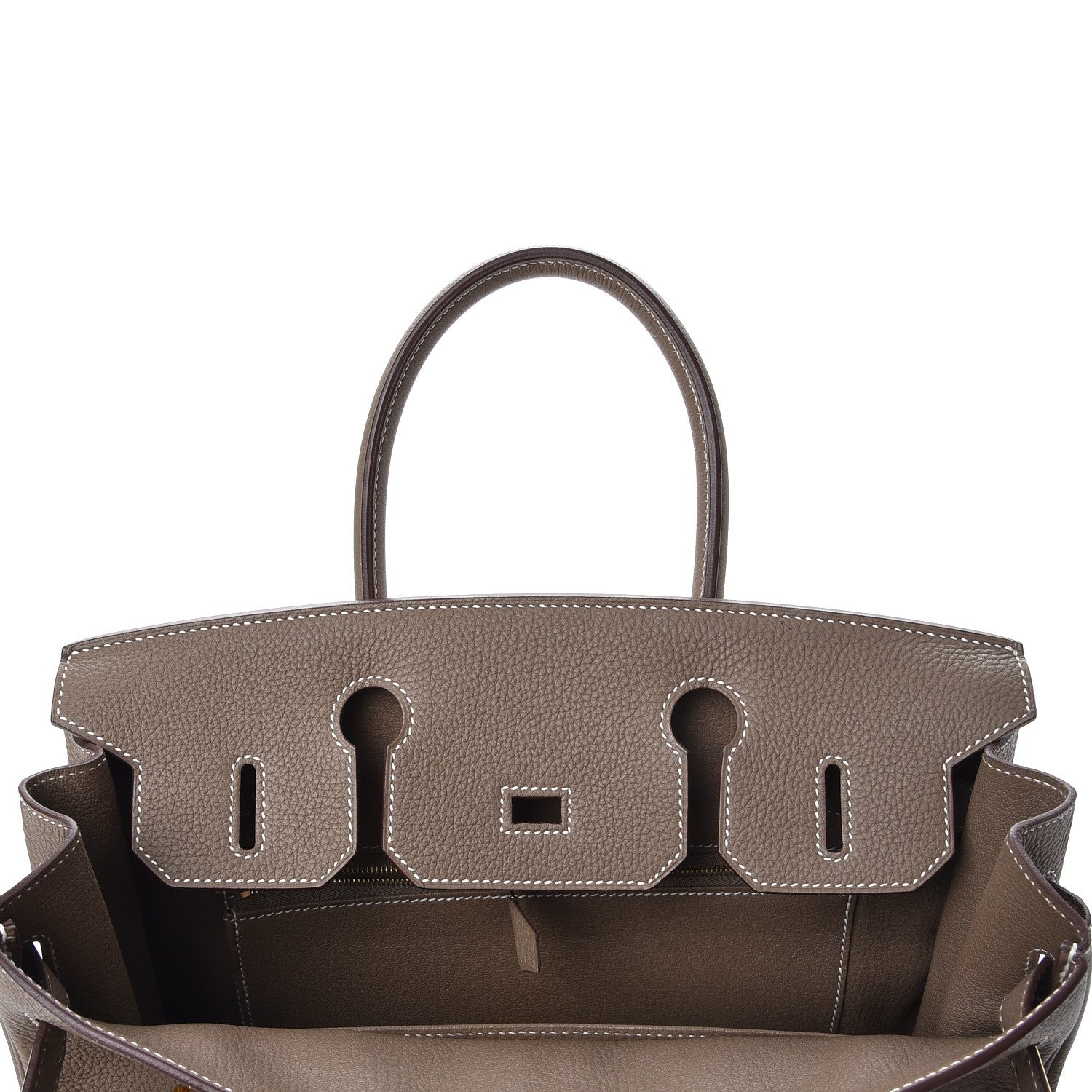 Hermes Togo Birkin 30 Etoupe 9 of 38