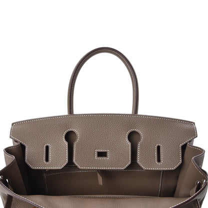 Hermes Togo Birkin 30 Etoupe 9 of 38