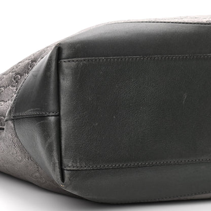 Gucci Metallic Guccissima Large Tote Dark Grey 9 of 15