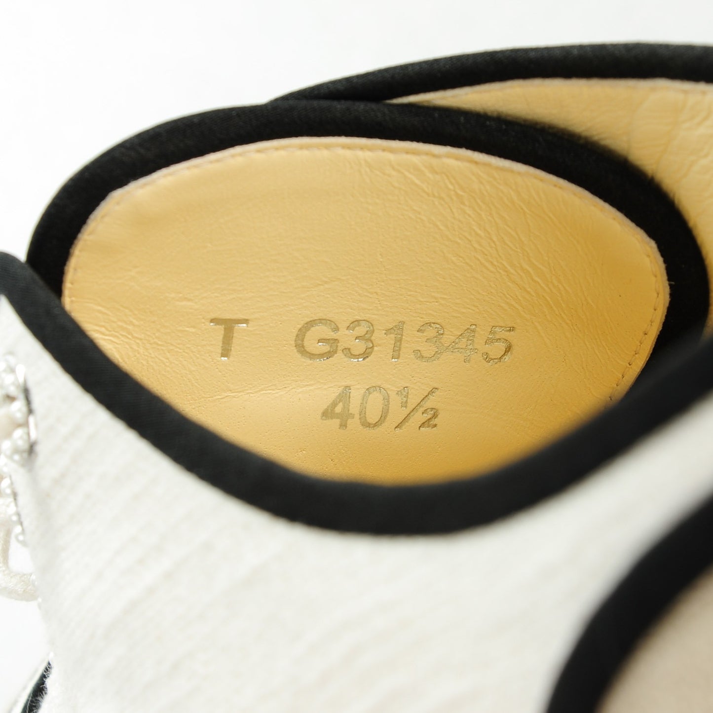 Cotton Lace Up Espadrilles 40.5 Light Beige
