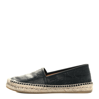 Gucci Guccissima Signature Espadrilles 38 Black 1 of 11