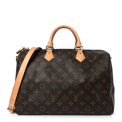Louis Vuitton Monogram Speedy Bandouliere 35 1 of 9