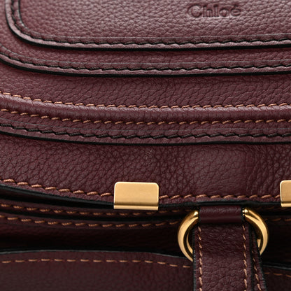 Chloe Calfskin Medium Marcie Satchel Dark Velvet 10 of 12