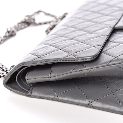 Chanel Aged Calfskin Quilted 2.55 Reissue 226 Flap Grey 14 of 20