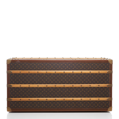 Louis Vuitton Monogram Malle Courrier Lozine Trunk 110 10 of 50