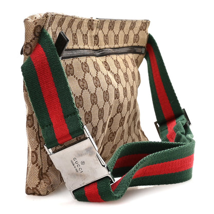 Gucci Monogram Web Belt Bag Dark Brown 3 of 10