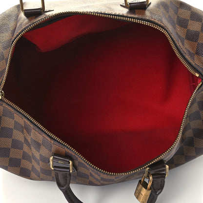 Louis Vuitton Damier Ebene Speedy 35 4 of 10