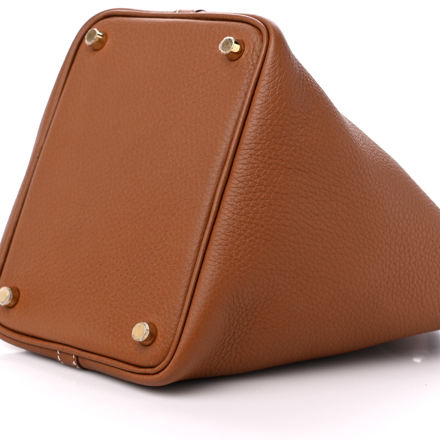 Hermes Taurillon Clemence Picotin Lock 18 PM Gold 9 of 10