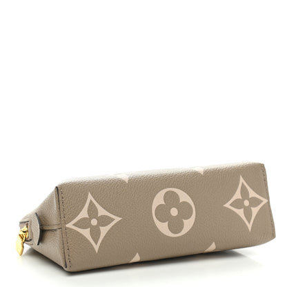 Louis Vuitton Empreinte Monogram Giant Cosmetic Pouch PM Tourterelle Crème 4 of 6