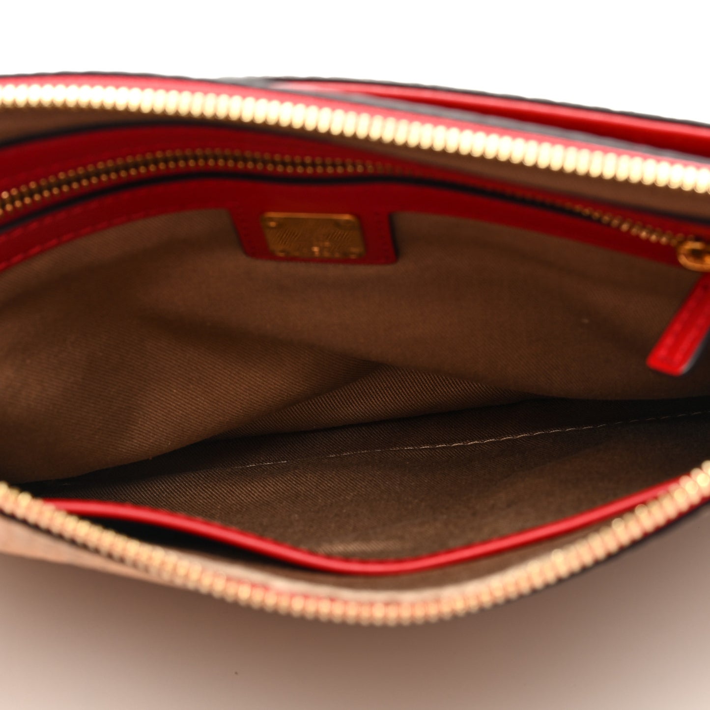 Visetos Original Medium Pouch Cognac Red