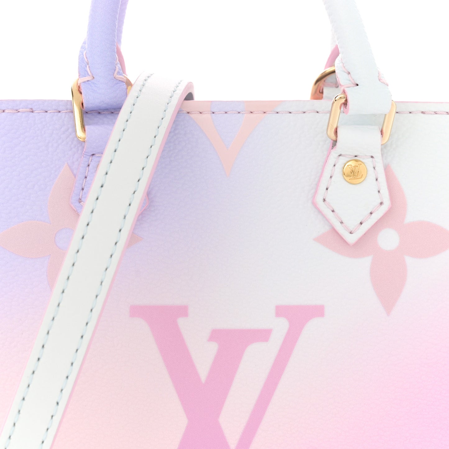 Monogram Giant Spring In The City Petit Sac Plat Sunrise Pastel