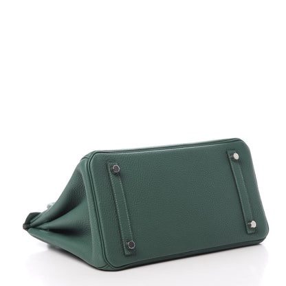 Hermes Togo Birkin 30 Malachite 4 of 11