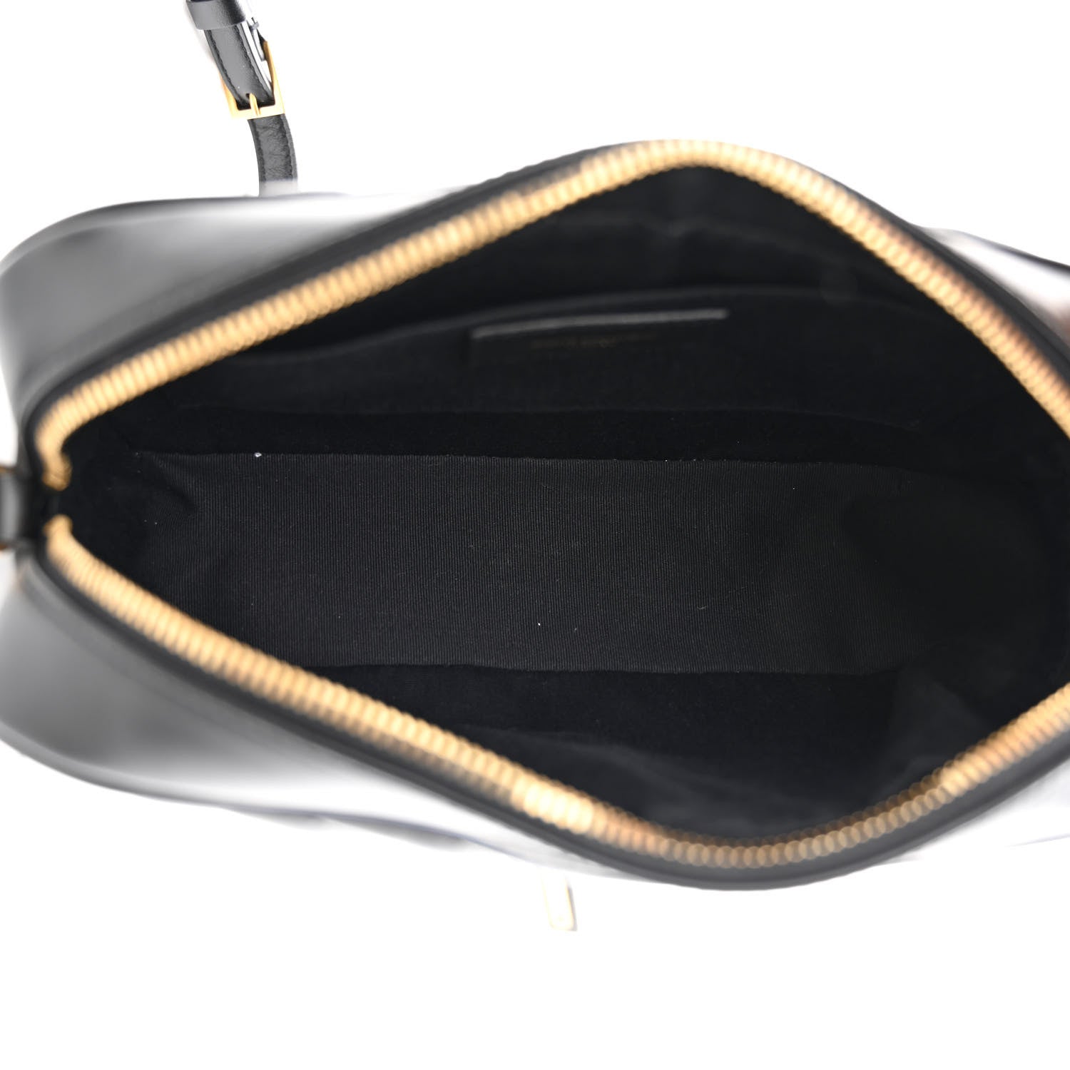 Saint Laurent Calfskin Matelasse Monogram Lou Camera Bag Black 5 of 11