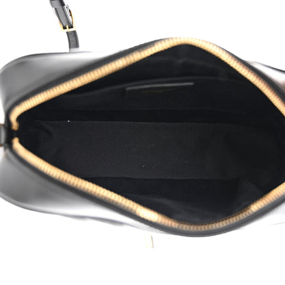 Saint Laurent Calfskin Matelasse Monogram Lou Camera Bag Black 5 of 11