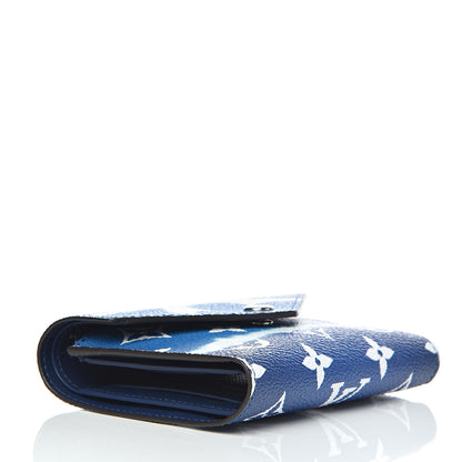 Louis Vuitton Monogram Escale Victorine Wallet Blue 4 of 7