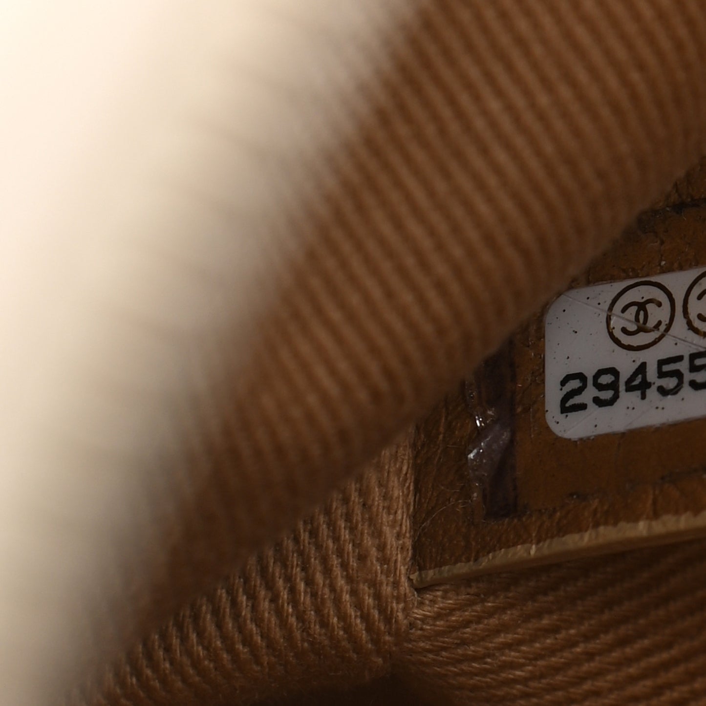 Aged Calfskin Quilted Small Express Bowling Bag White