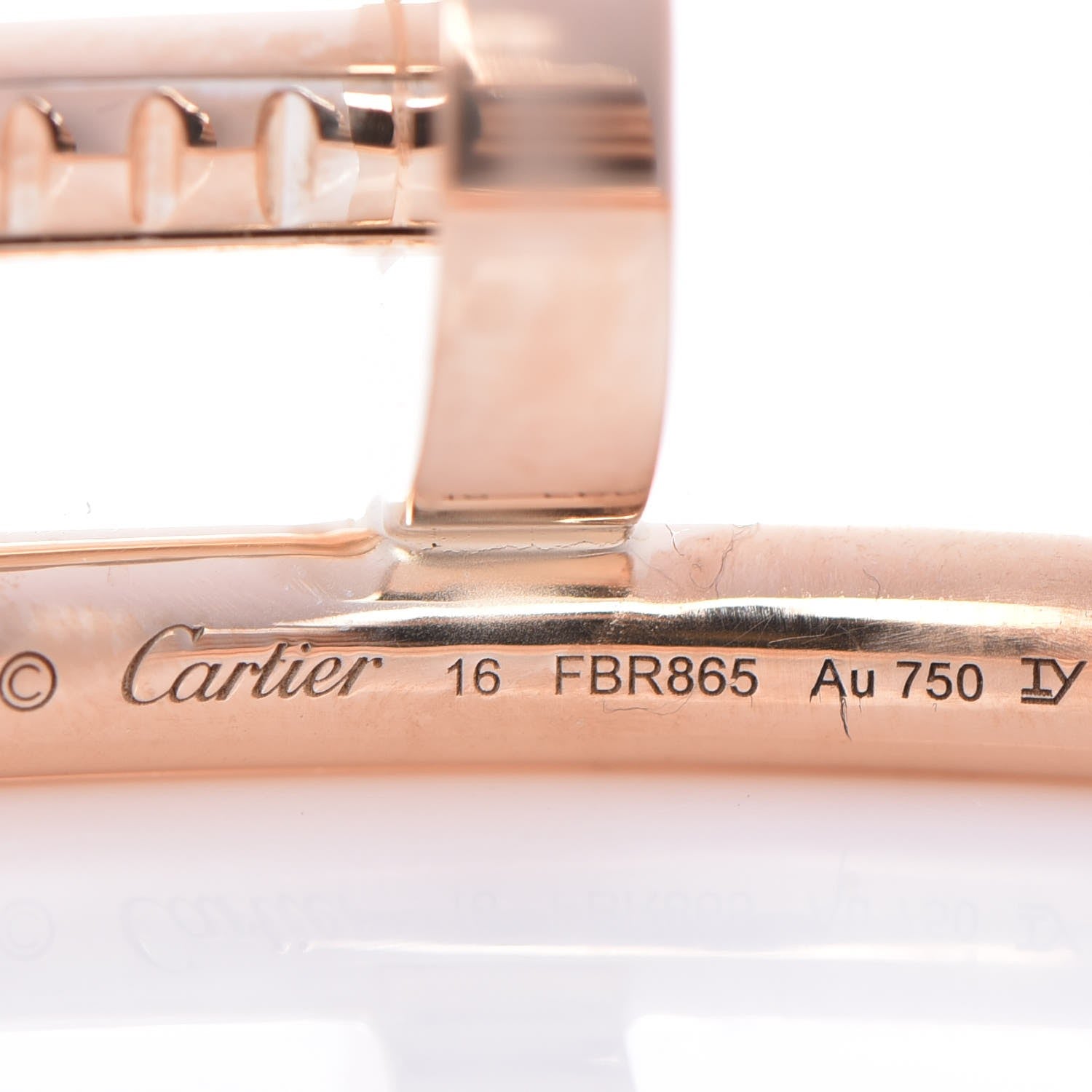 Cartier 18K Pink Gold Juste Un Clou Bracelet 16 4 of 7