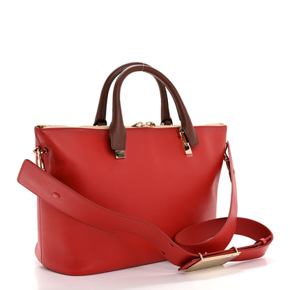 Chloe Smooth Calfskin Medium Baylee Tote  Cherry Jelly 2 of 11