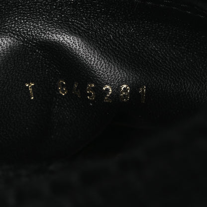 Chanel Suede Lambskin Knit CC Short Boots 39.5 Black 10 of 11