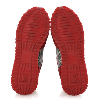 Louis Vuitton Epi Calf Hair Calfskin Run Away Sneakers 36.5 Rouge 6 of 9