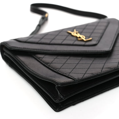 Saint Laurent Lambskin Quilted Mini Gaby Satchel Black 7 of 9