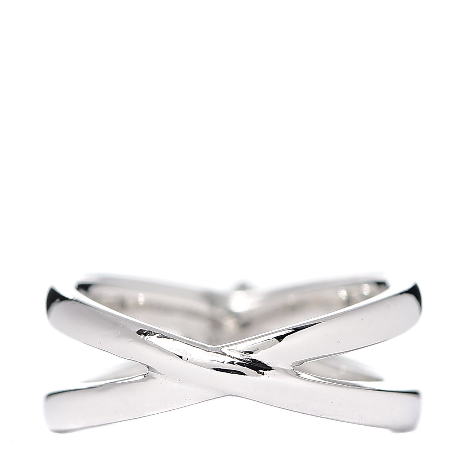Tiffany Platinum Diamond .50ct X Solitaire Engagement Ring 49 5 4 of 7
