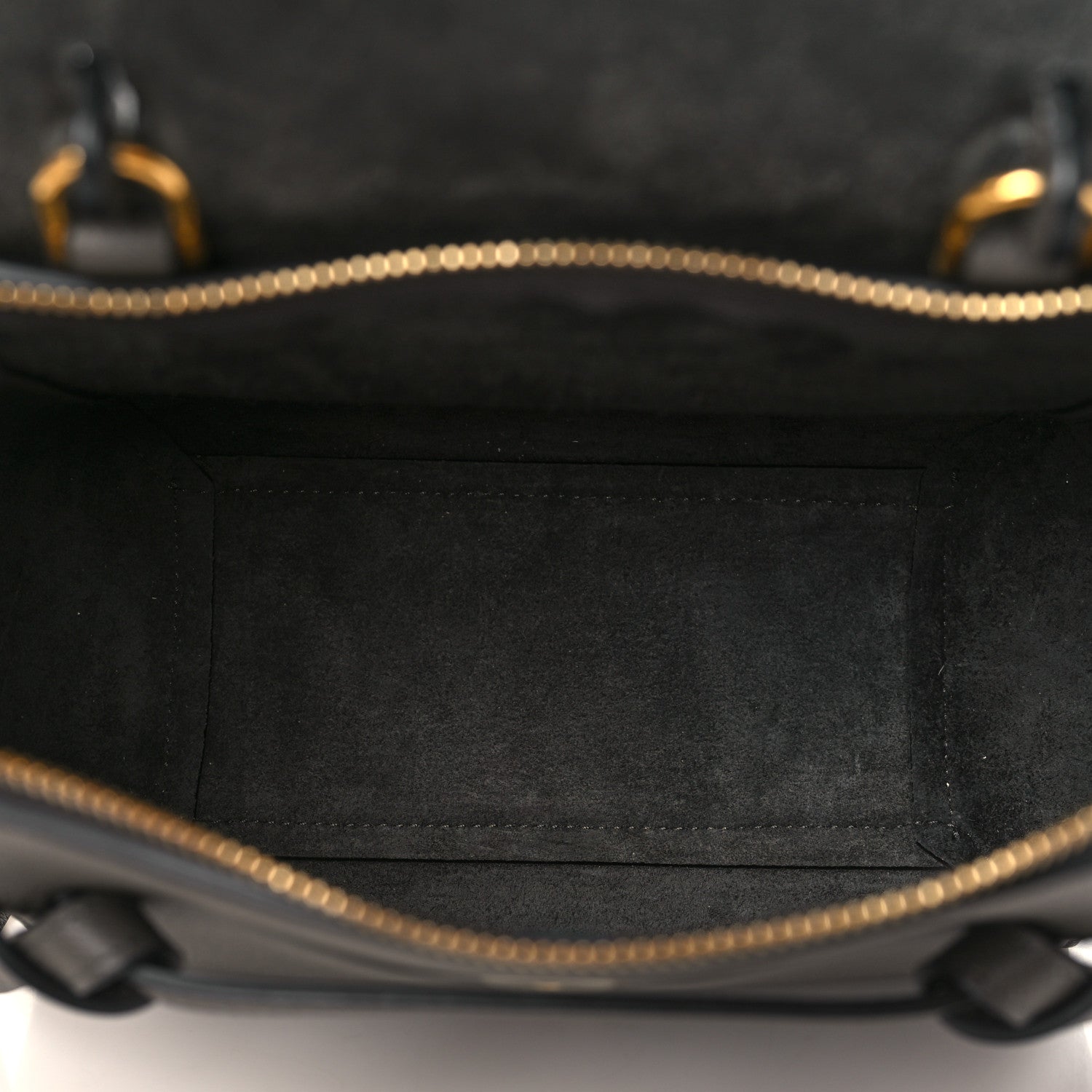 Celine Grained Calfskin Nano Belt Bag Grey 5 of 10