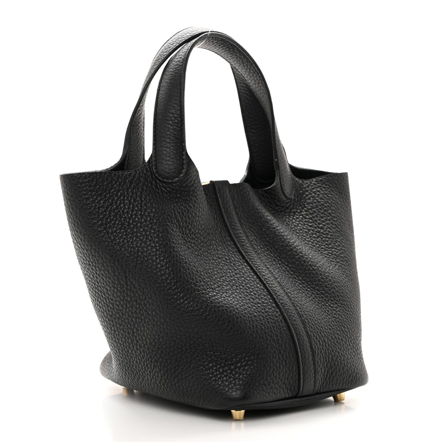 Hermes Taurillon Clemence Picotin Lock 18 PM Black 2 of 10