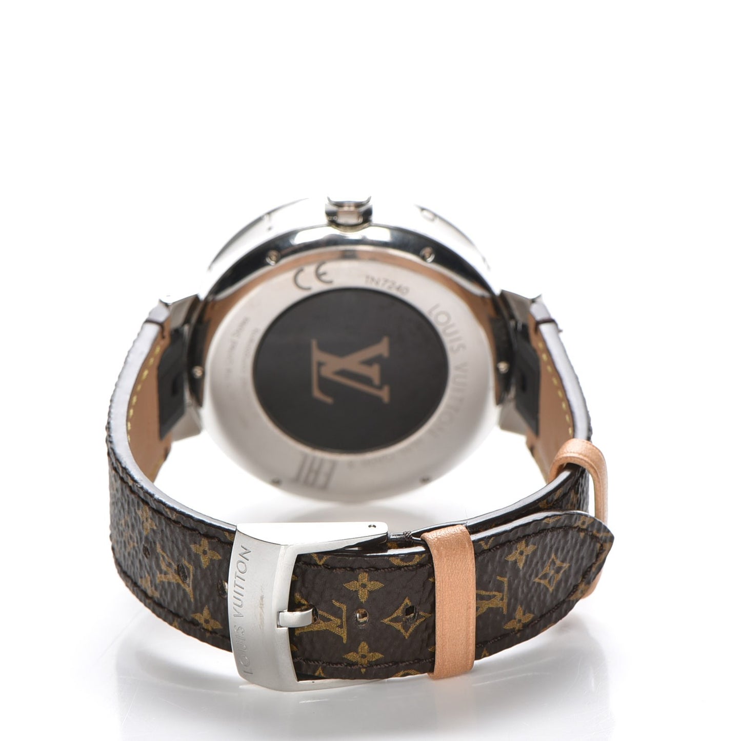 Stainless Steel Monogram Tambour Horizon 42mm Smartwatch