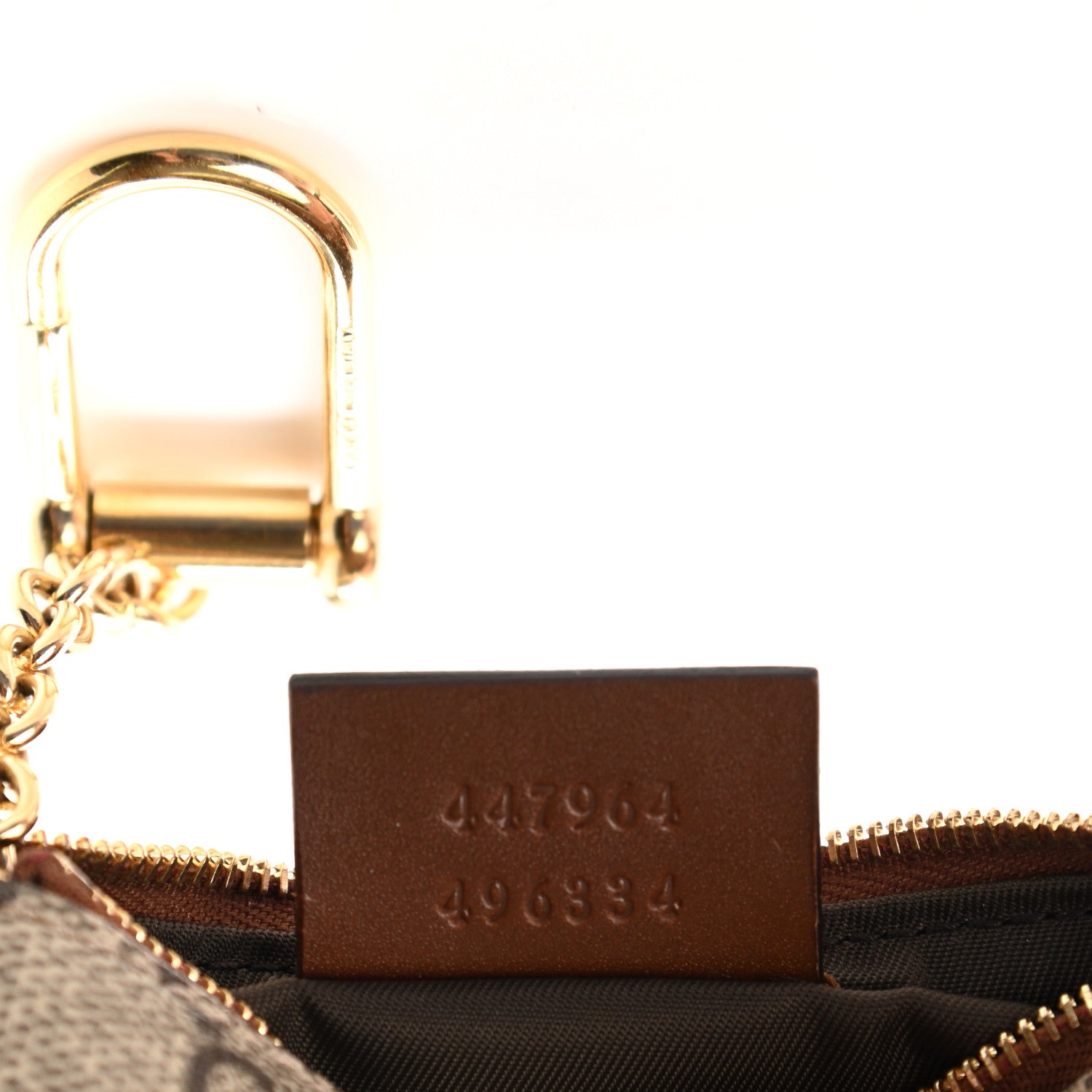Gucci GG Supreme Monogram Key Case Brown 7 of 11