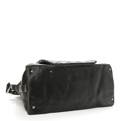 Chanel Lambskin Quilted Mademoiselle Hobo Black 4 of 14