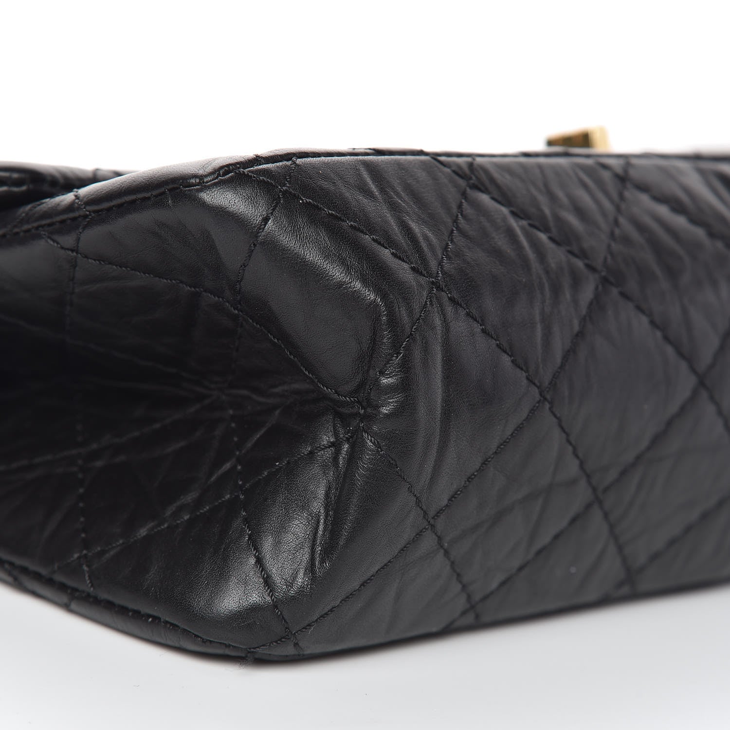 Chanel Aged Calfskin Quilted 2.55 Reissue 226 Flap Black 8 of 10