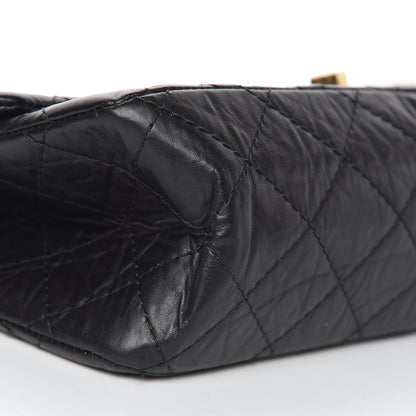 Chanel Aged Calfskin Quilted 2.55 Reissue 226 Flap Black 8 of 10